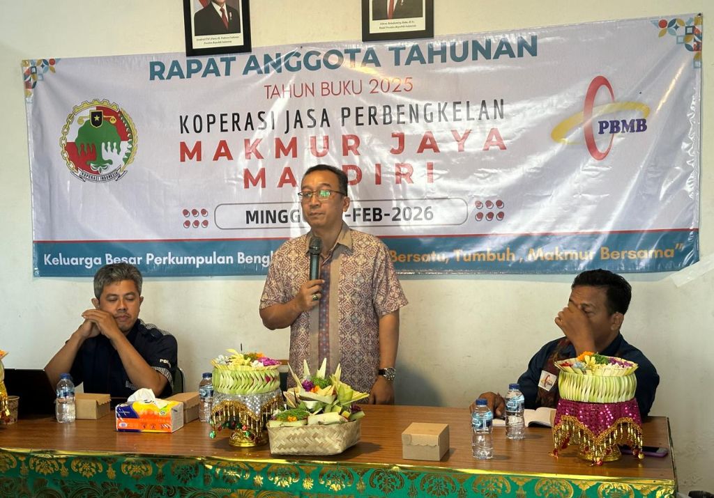 RAT 2025 Koperasi Jasa Perbengkelan Makmur Jaya Mandiri Bahas Laporan Koperasi dan Pengembangan Usaha Bengkel di Bali